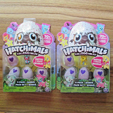 HATCHIMALS COLLEGGTIBLES  4 PACK  BONUS  LOT of 2  SEASON 1   RANDOM