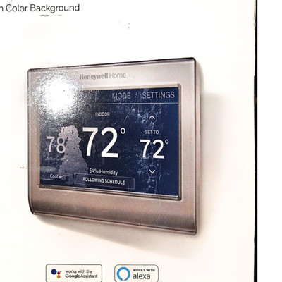 Honeywell Home RTH9585WF Smart Color Touchscreen Wi-Fi Thermostat Alexa/Google