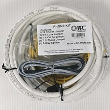 PPC Phone Kit, Coax Cable, Cat 5,Phone,Splitter
