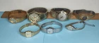 7 Vintage Wristwatch Womens Seiko Mido Eastman Thomas Citizen Britix Elgin 10KGF