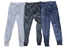 Real Essentials 3 Pack Boy  s Large Joggers, Polyester, New - Navy, Black, Gray
