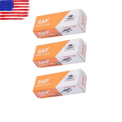 BPMR7A BPM7A Spark Plug for NGK 6703 Champion RCJ6Y RCJ7Y Copper (3 Pack)