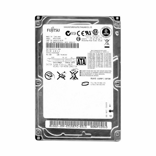 Fujitsu MHV2040BH 40GB CA6672-B33000C5 SATA 5400RPM 2,5" Festplatte