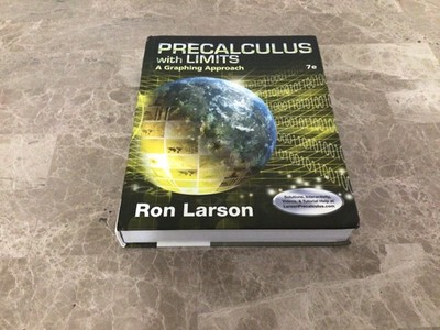 PRECALCULUS WITH LIMITS: A GRAPHING APPROACH By Ron Larson - Hardcover UNREAD