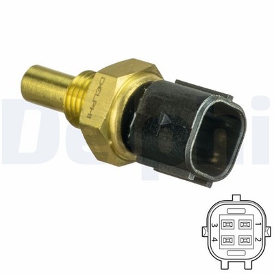 DELPHI Kühlmittel Wasser Temperatur Sensor TS10494 für MERCEDES S210 SPRINTER SL