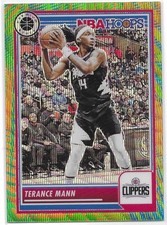 Terance Mann 2023-24 Panini Nba Hoops Premium Stock #84 Multi Wave Prizm