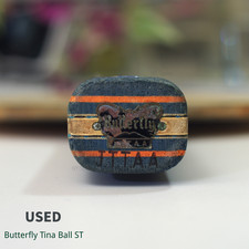 Butterfly Tina Ball ST Table Tennis Blade Early Black Tag Fish-Scale Grain Japan