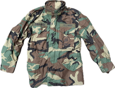 USN US Navy Seabees M65 Jacke Fieldjacket woodland Camouflage Alpha Industries