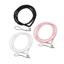 Reusable Phone Lanyard with DIY Beaded Hanging Rope Chain Assorted