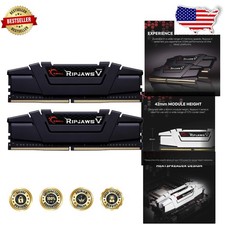 Fast 16GB DDR4 3600MHz CL18 U-DIMM G.Skill RipjawsV Gaming RAM