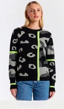 WISPR by Brodie Cashmere Black, Gray & Neon G...