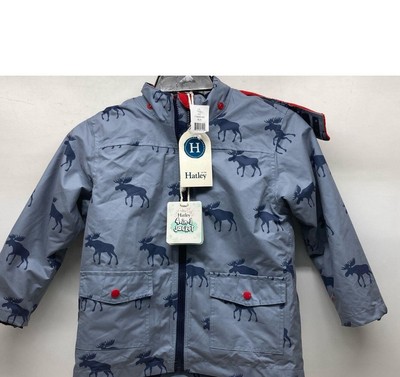 NWT Hatley Kids Moose Silhouettes 4 in 1 Winter Jacket Size 6