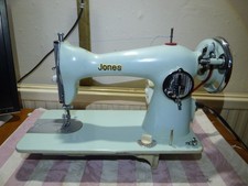 HEAVY DUTY SEWING MACHINE. SEWS DENIM, CANVAS, WEBBING & LEATHER.
