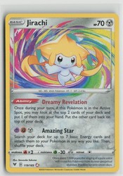 Jirachi 119/185 Vivid Voltage Amazing Rare Holo