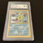 Pokémon Gyarados 6/102 Base Set Holo Vintage CGC 4.5
