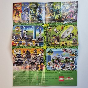 1999 LEGO Star Wars 7110 Landspeeder Instructions Manual Book Only Vintage