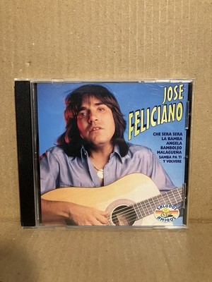Jose Feliciano CD Saludos Amigos 1995 Upbeat Records CD Che Sera Sera La Bamba 