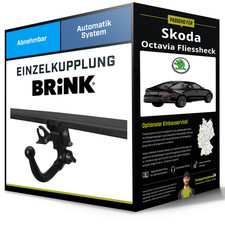 Abnehmbare Anhängerkupplung für SKODA Octavia Fliessheck 20- IV Typ NX3 Brink