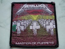 METALLICA  PATCH Original 80er MASTER 1. EDI...