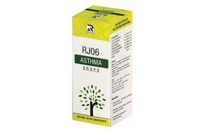Dr Raj Homeopathic RJ06 Asthma Drops (30ml)