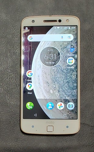 Motorola Moto Z Force Droid 8 Gold/White Android Smartphone Verizon w/Tumi Pack - Afbeelding 2 van 19