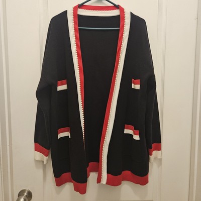 SANDRO Paris imitation pearl cardigan sweater (NO TAG - SEE DESCR) size 1