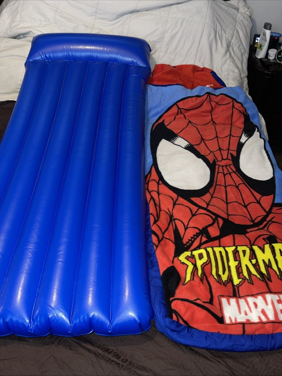VTG Spider-Man Marshmallow Ready Bed Inflatable Complete With The  Instructions