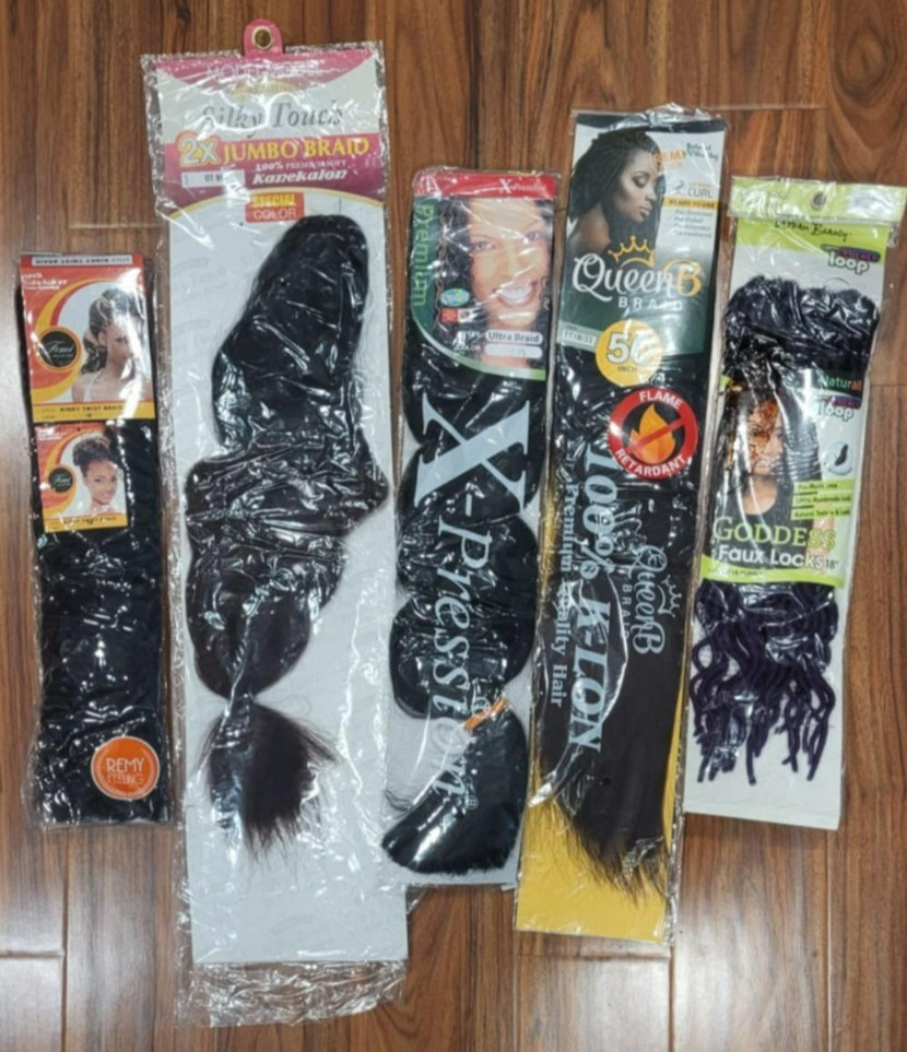 NEW HAIR LOT Mixed Variety Of Brands & Styles  20 Packages