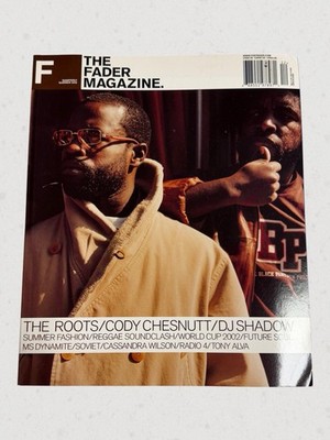 FADER Magazine; #12, Summer 2002; The Roots, Cody Chesnutt, DJ Shadow