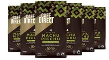 Cafédirect Machu Picchu Organic Fairtrade Ground Arabica Coffee 200g Pack of 6 24.16 per kilo