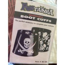 Fantasma Reversible Pirate Boot Cuffs