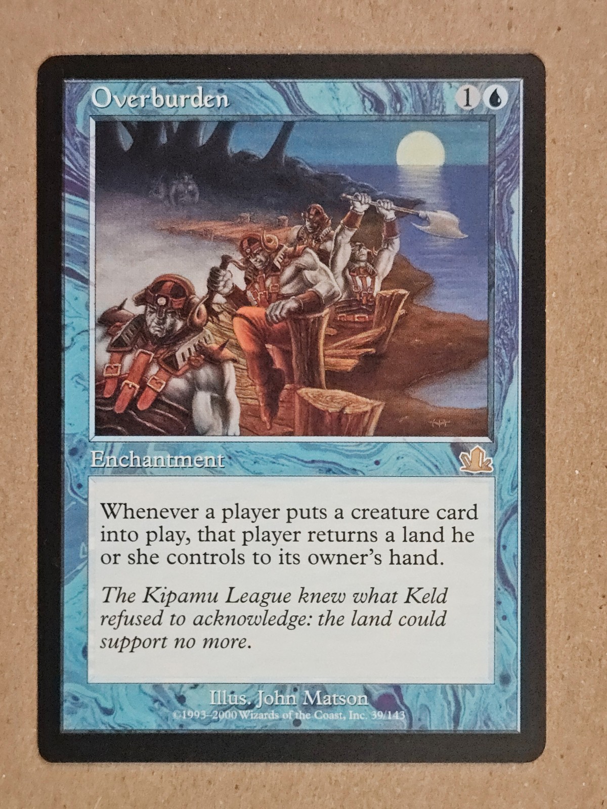 Overburden - Prophecy - Near Mint | MTG
