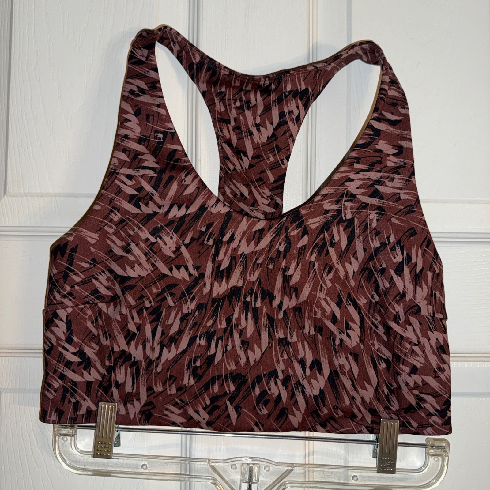 Zella Women’s Seamless Racerback Sports Bra Crop Top SZ MEDIUM