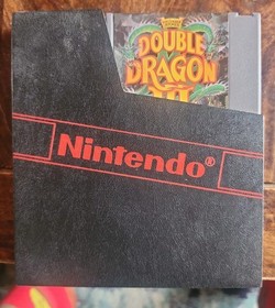 Folleto de instrucciones NES Double Dragon III 3 probado y funcionando 