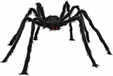 Indoor Outdoor Halloween Decor Spider, 5 FT Spider Halloween Decorations