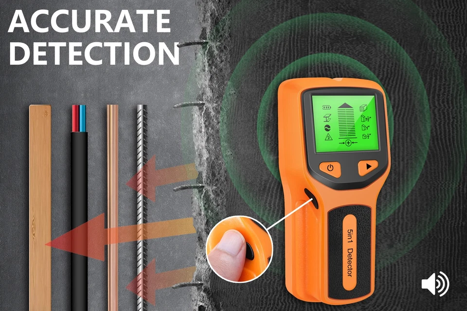 5-in-1 wall detector, screw column detector, measuring instrument EFQz - Image 2 of 4