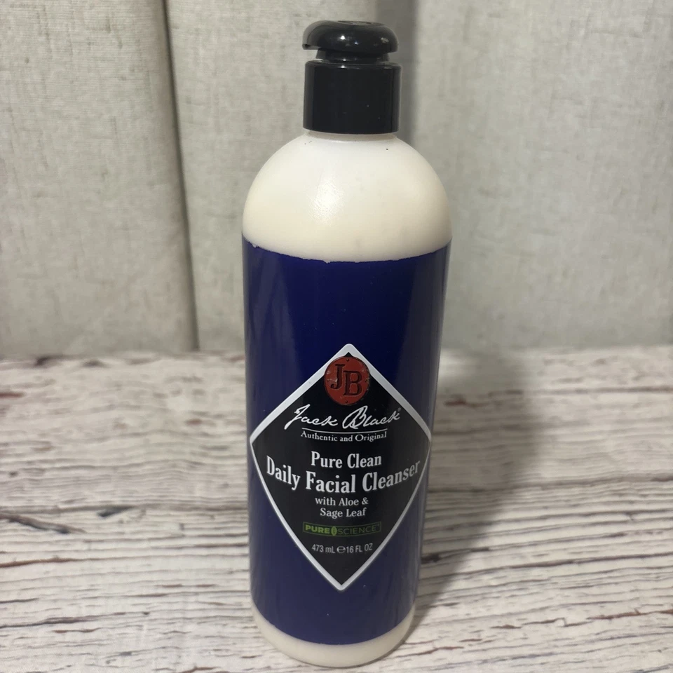 Jack Black Pure Clean Daily Facial Cleanser w/ Aloe & Sage Leaf 16 fl oz NEW - Image 3 of 4