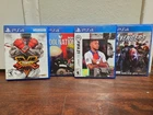 PS4 VideoGame Lot Bundle (Fifa, Street Fighter etc.)