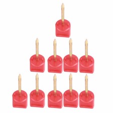 10 pezzi perni bersaglio tiro con l'arco lega di acciaio manganese 5/16 pollici filetto a vite caccia A UK