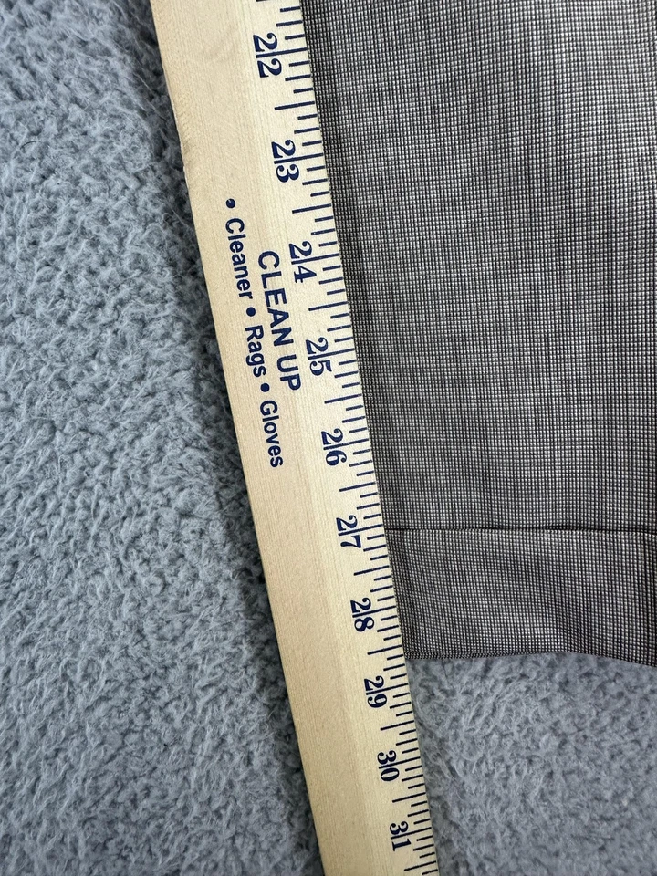 Pantalones Zanella Bennett Hombres 33 % 100 Lana Vestido Plisado Formal Hecho en Italia Nordstrom Foto 4 de 4