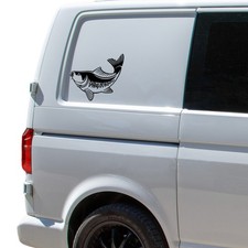 Carp Fishing Decal Sticker For Car Van Caravan Window Bumper Angling
