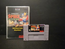 The Twisted Tales of Spike McFang (SNES NTSC-U/C) Loose Cartridge with Manual