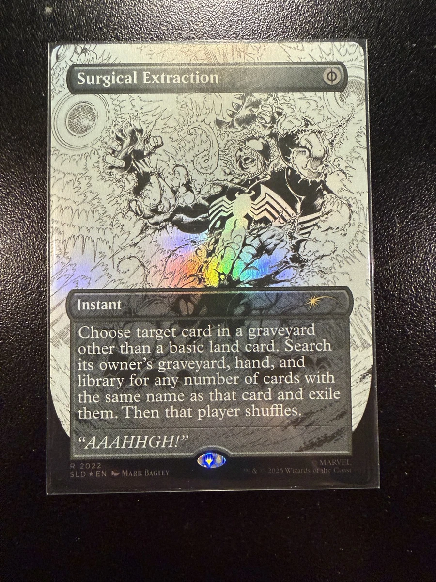 mtg 摘出　foil Surgical Extraction Magic: The Gathering Individual Trading Card