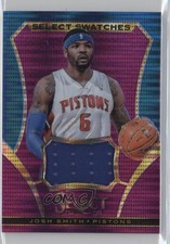 2013-14 Panini Select Select Swatches Purple Prizm 3/99 Josh Smith #49 1u6