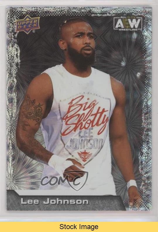 2022 Upper Deck AEW All Elite Wrestling Pyro Lee Johnson #75 READ 1no3