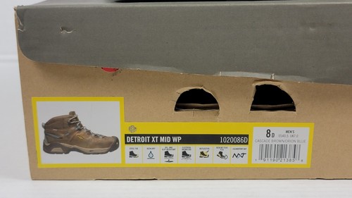 Keen Utility Men's Detroit XT Mid Steel Toe Waterproof Work Boots Size 8D New - Picture 12 of 14