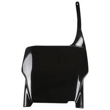 UFO Front Number Plate Black Honda CR125R CR250R CRF250R CRF450R 2004-2007
