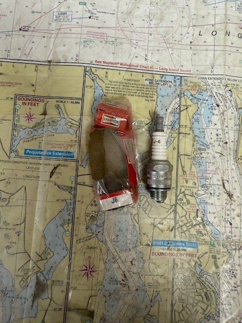 Champion #J6 Spark Plug.