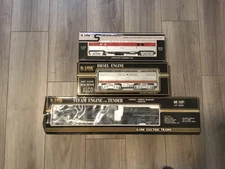 K-Line Steam Engine with Tender O-27 Gauge B&O Santa Fe ALCO Dummy Car Passenger