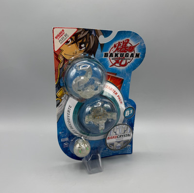 Bakugan Battle Brawlers B3 Bakucrystal Translucent Freezer Abis Omega Atmos New
